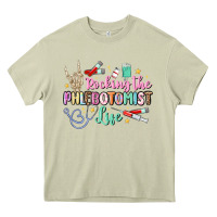 Mossy rocking the phlebotomist life Heavy Core Tee - MaliasSmallBusiness