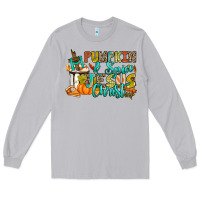 Moon Dust Pumpkin spice and Jesus Christ Long Sleeve Tee - RanaPortraitStore