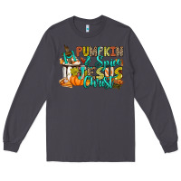 Smoke Pumpkin spice and Jesus Christ Long Sleeve Tee - RanaPortraitStore