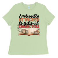 Matcha emotionally attached to fictional characters Ladies Tee - MaliasSmallBusiness