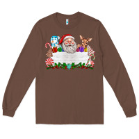 Chestnut custom name christmas Long Sleeve Tee - texasbilliewilder