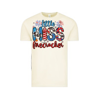Vintage Arctic little miss firecracker 4th of july Vintage Tee - Artiststas