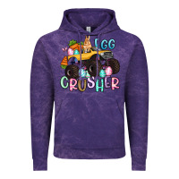 Cloud Purple egg crusher monster truck easter Vintage Hoodie - Artiststas