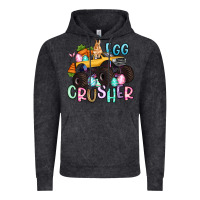 Vintage Black egg crusher monster truck easter Vintage Hoodie - Artiststas