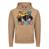Vintage Coffee egg crusher monster truck easter Vintage Hoodie - Artiststas