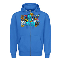True Royal x ray tech Zipper Hoodie - OliviaCreatesArt