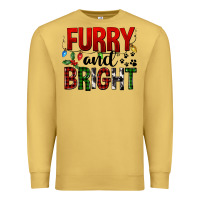 Antique Gold Furry And Bright Premium Sweatshirt - FaDigitalArtStudio
