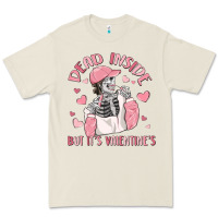 Bone dead inside but it's valentine's Premium Tee - MaliasSmallBusiness