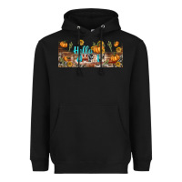 Black hello pumpkin libbey glass Heavyweight Hoodie - BundleAndBundleShop