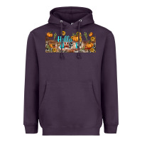Plum hello pumpkin libbey glass Heavyweight Hoodie - BundleAndBundleShop