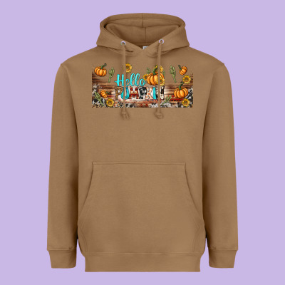 Hello Pumpkin Libbey Glass Heavyweight Hoodie Designed By Bundleandbundleshop