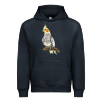 Navy Cocktail Parrot Urban Hoodie - LillyAllenDesigns