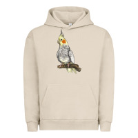 Pigment French Oak Cocktail Parrot Urban Hoodie - LillyAllenDesigns