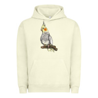 Pigment Pistachio Cocktail Parrot Urban Hoodie - LillyAllenDesigns