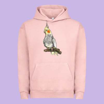 Cocktail Parrot Urban Hoodie Designed By Lillyallendesigns