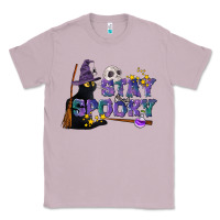 Lilac Stay Spooky With Black Cat Classic Tee - LillyAllenDesigns