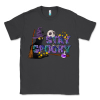 Smoke Stay Spooky With Black Cat Classic Tee - LillyAllenDesigns