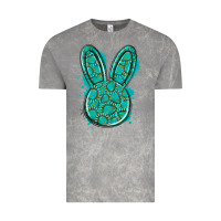 Cloud Rock gemstone rabbit Vintage Tee - Artiststas