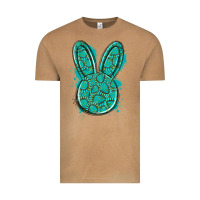 Vintage Camel gemstone rabbit Vintage Tee - Artiststas