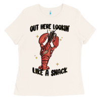 Bone out here lookin like a snack boujee Ladies Tee - MaliasSmallBusiness