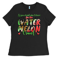 Black Watermelon Crawl Ladies Tee - Jasminsmagicworld