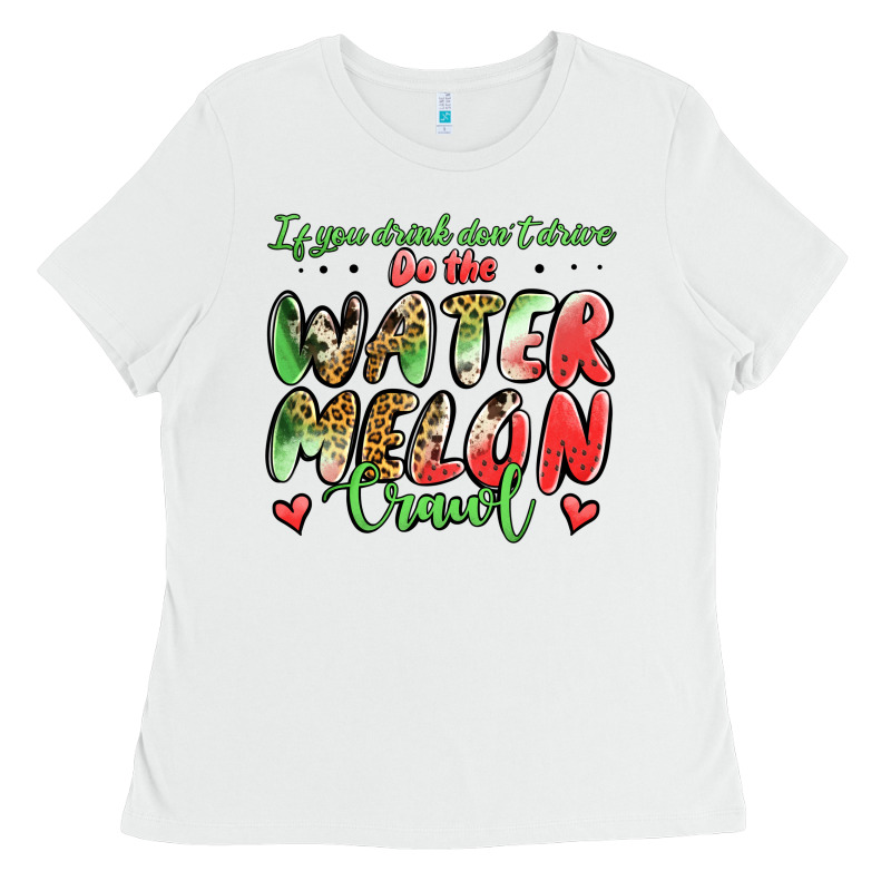 Watermelon Crawl Ladies Tee by Jasminsmagicworld | Teevron