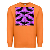 Carrot halloween bat and stars seamless pattern Premium Sweatshirt - BundleAndBundleShop
