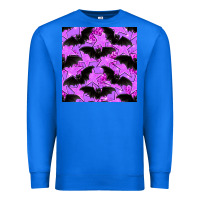True Royal halloween bat and stars seamless pattern Premium Sweatshirt - BundleAndBundleShop