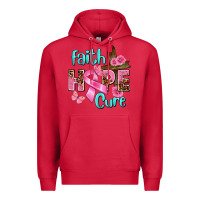 Cardinal Faith hope cure Breast Cancer Premium Hoodie - FaDigitalArtStudio