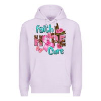 Lilac Faith hope cure Breast Cancer Premium Hoodie - FaDigitalArtStudio