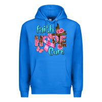 True Royal Faith hope cure Breast Cancer Premium Hoodie - FaDigitalArtStudio