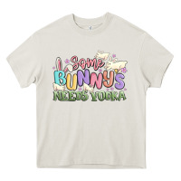 Cream some bunnys needs vodka Heavy Core Tee - MaliasSmallBusiness