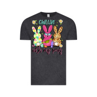 Vintage Black chillin' with my peeps Vintage Tee - Artiststas