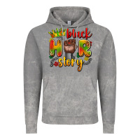 Cloud Rock black her story Vintage Hoodie - Artiststas