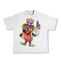 Lunar Rock 4th of july hot dog Urban Heavy Tee - BarkalooDesign