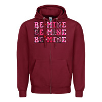 Burgundy be mine Zipper Hoodie - OliviaCreatesArt