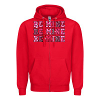 Red be mine Zipper Hoodie - OliviaCreatesArt