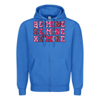True Royal be mine Zipper Hoodie - OliviaCreatesArt