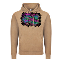 Vintage Coffee halloween background Vintage Hoodie - RanaPortraitStore