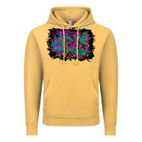 Vintage Mustard halloween background Vintage Hoodie - RanaPortraitStore