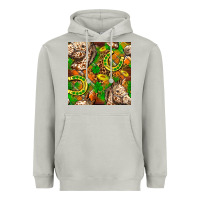 Moon Dust St. Patrick's Day Horse With Horseshoes Seamless Heavyweight Hoodie - FaDigitalArtStudio