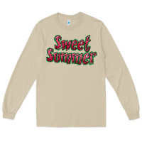 Mushroom sweet summer watermelon Long Sleeve Tee - NancyCooperArtShop