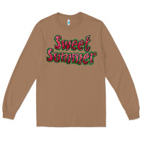 Toasted Coconut sweet summer watermelon Long Sleeve Tee - NancyCooperArtShop