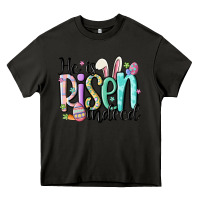Asphalt he is risen indeed Heavy Core Tee - MaliasSmallBusiness