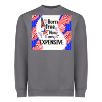 Storm born free now i am expensive Heavyweight Sweatshirt - TumblerDesignByShophia