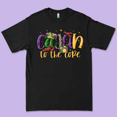 Cajun To The Core Premium Tee Designed By Maliassmallbusiness