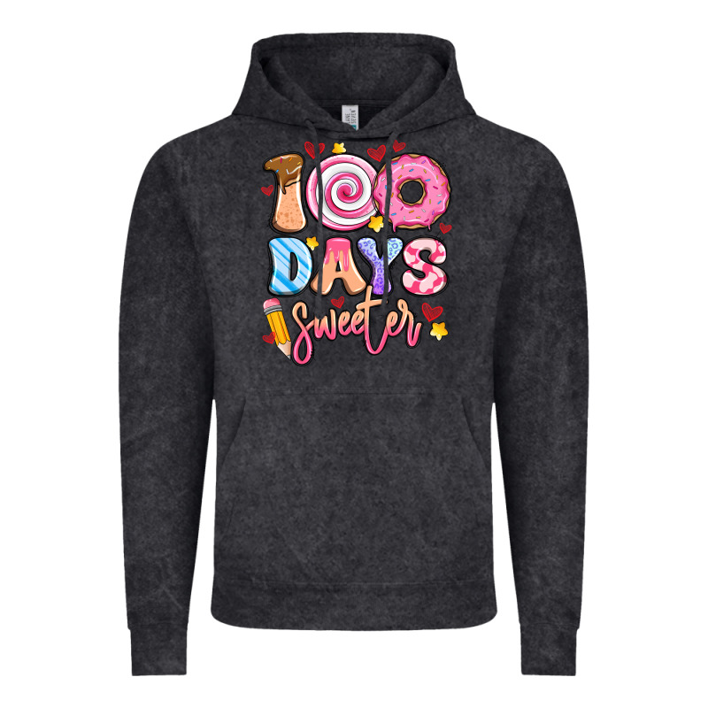 100 Days Sweeter Vintage Hoodie by Artiststas | Teevron