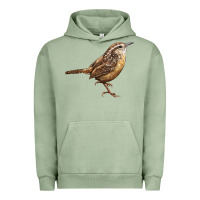 Pigment Oil Green Ccarolina Wren Urban Hoodie - LillyAllenDesigns