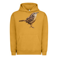 Pigment Peanut Butter Ccarolina Wren Urban Hoodie - LillyAllenDesigns