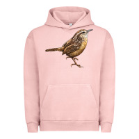 Pigment Salmon Ccarolina Wren Urban Hoodie - LillyAllenDesigns